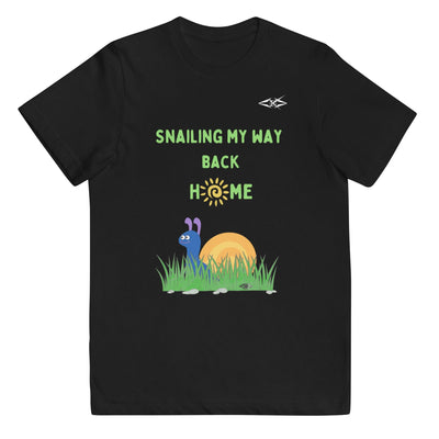 Youth jersey Snailing Home t-shirt - VYBRATIONAL KREATORS®