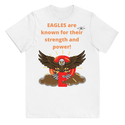 Youth jersey Alphabet E t-shirt - VYBRATIONAL KREATORS®
